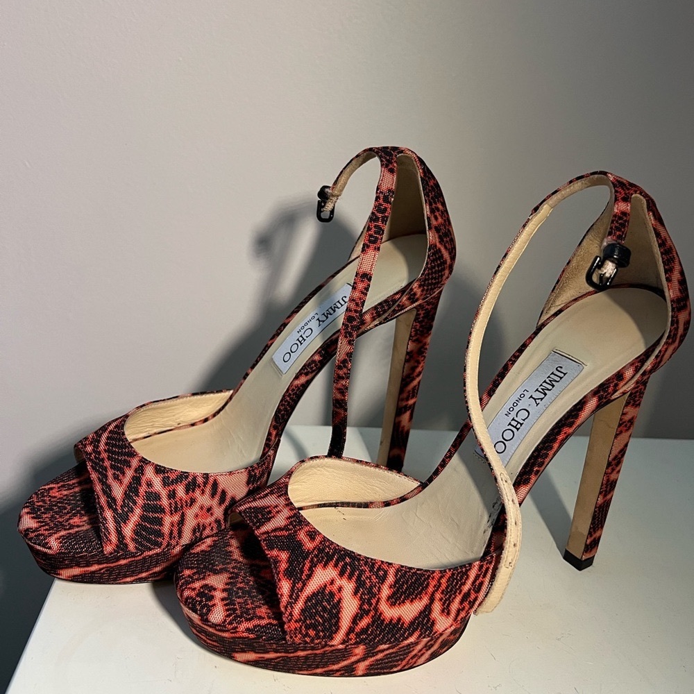 Jimmy Choo platform heels